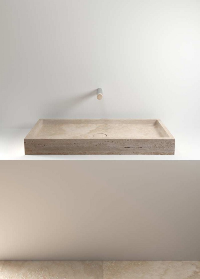 stone wash basin - lavabo in pietra | Pientia 910 | Vaselli