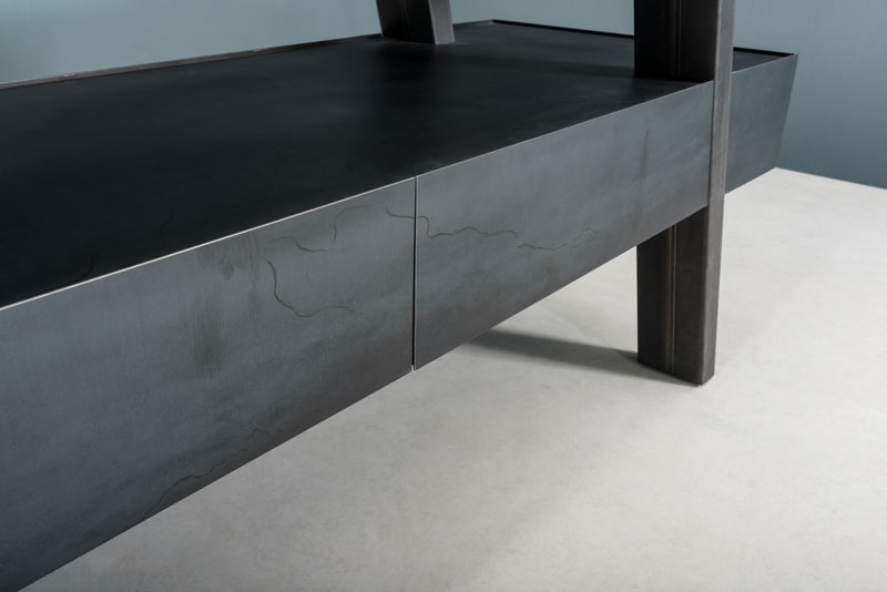 iron and stone kitchen - cucina in pietra e ferro | Sider Island | Vaselli