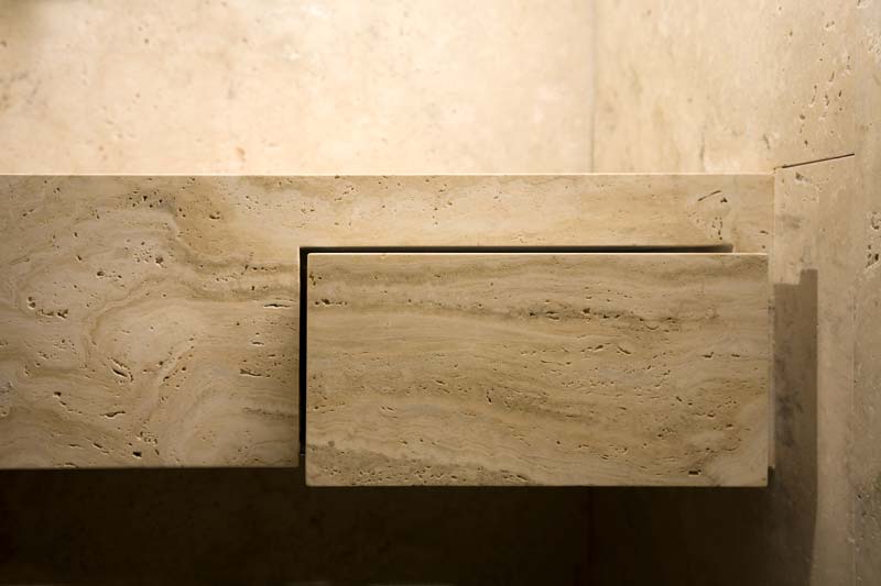Natural stone bathrooms - Bagni in pietra naturale | Montalcino | Vaselli