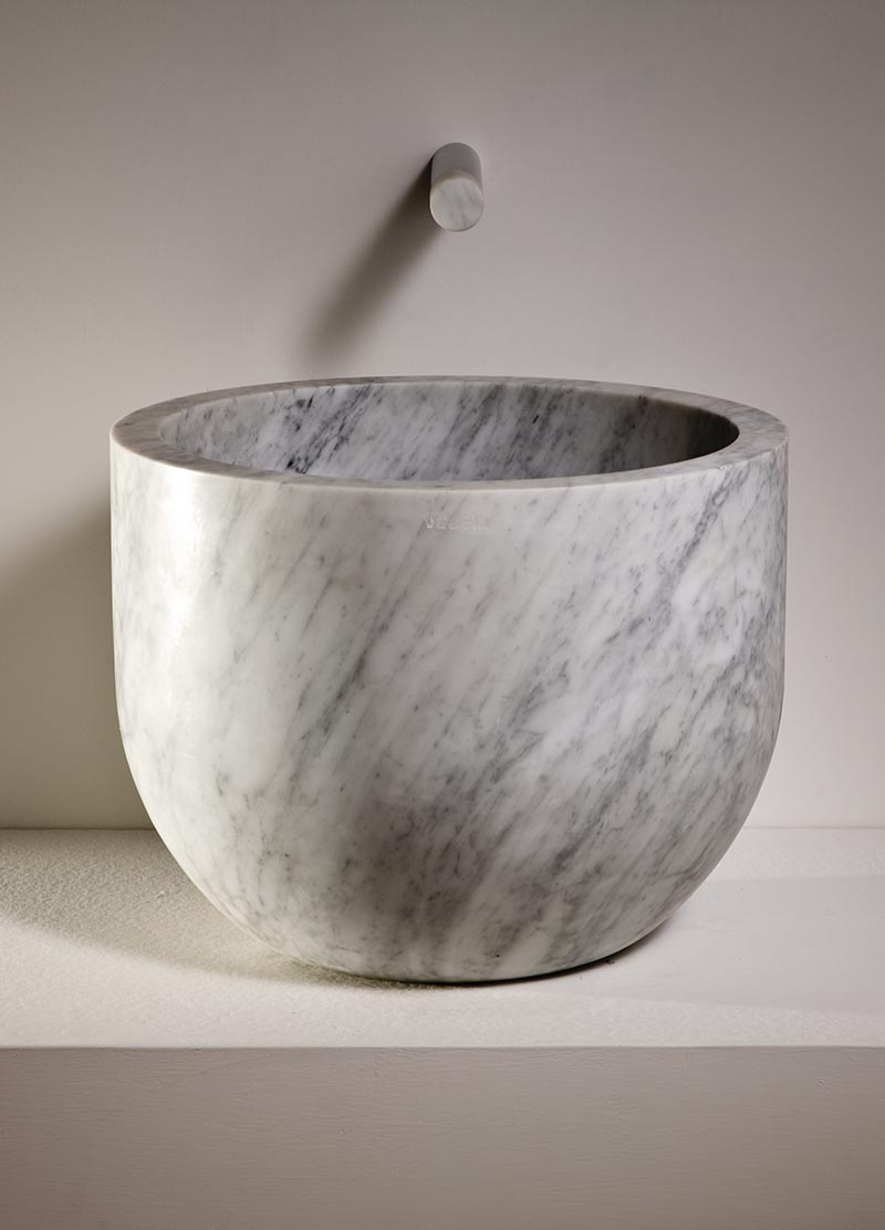 Natural stone basin -Lavabo in pietra | Ciotola | Vaselli