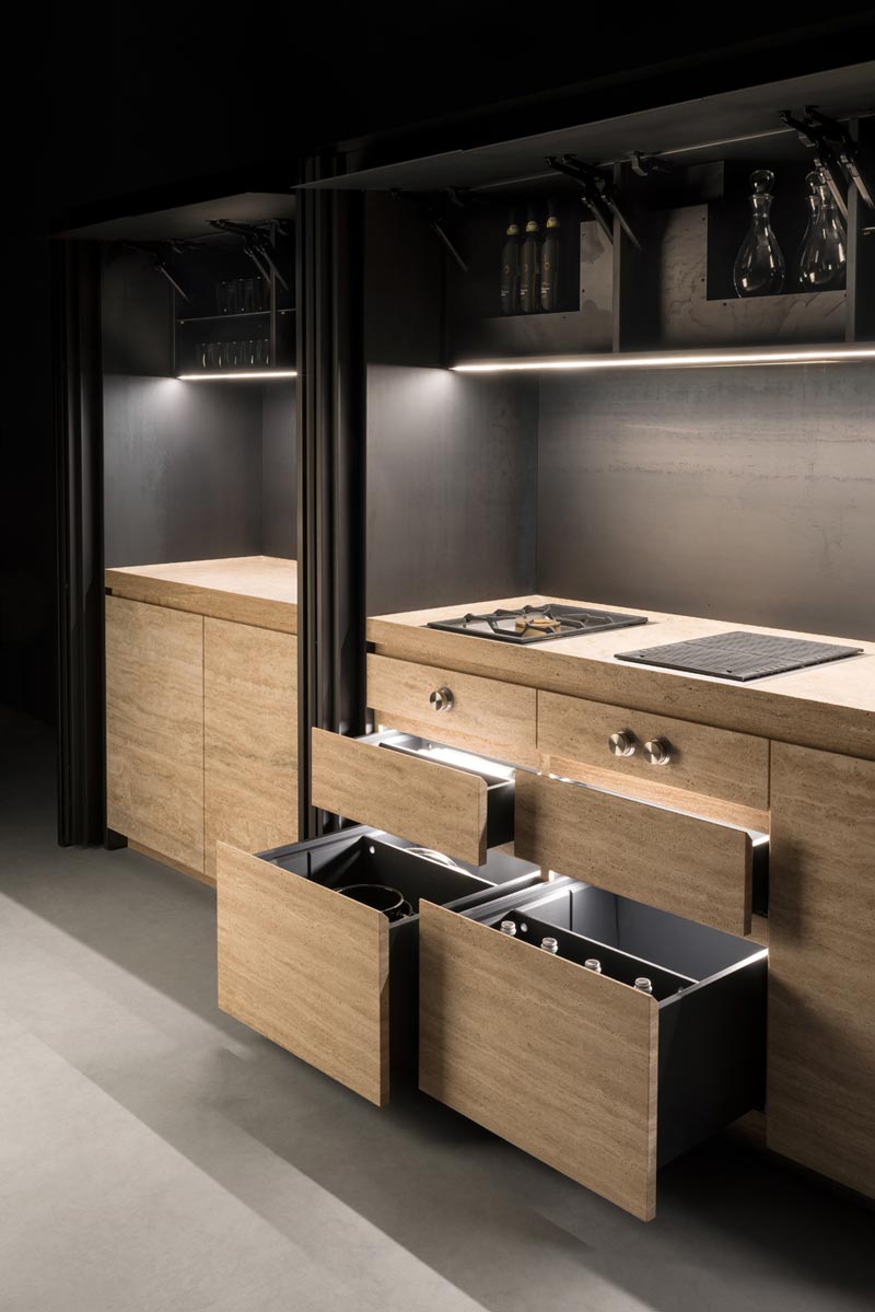 Hidden kitchen - Cucina a Scomparsa | Sider | Vaselli