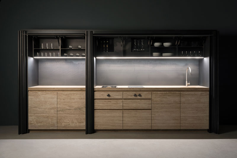 Hidden kitchen - Cucina a Scomparsa | Sider | Vaselli
