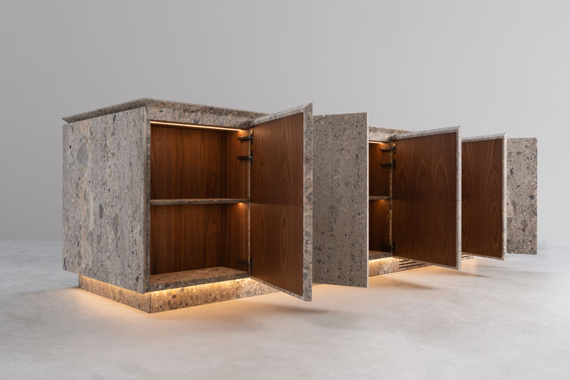 OCO | Kitchen island - isola cucina pietra da torre | Vaselli