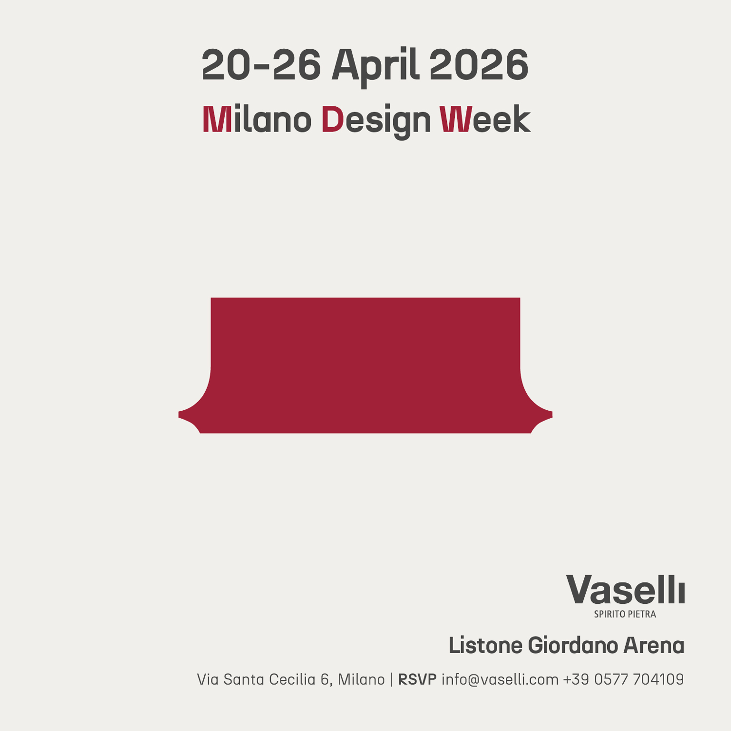 milano design week 2026 vaselli